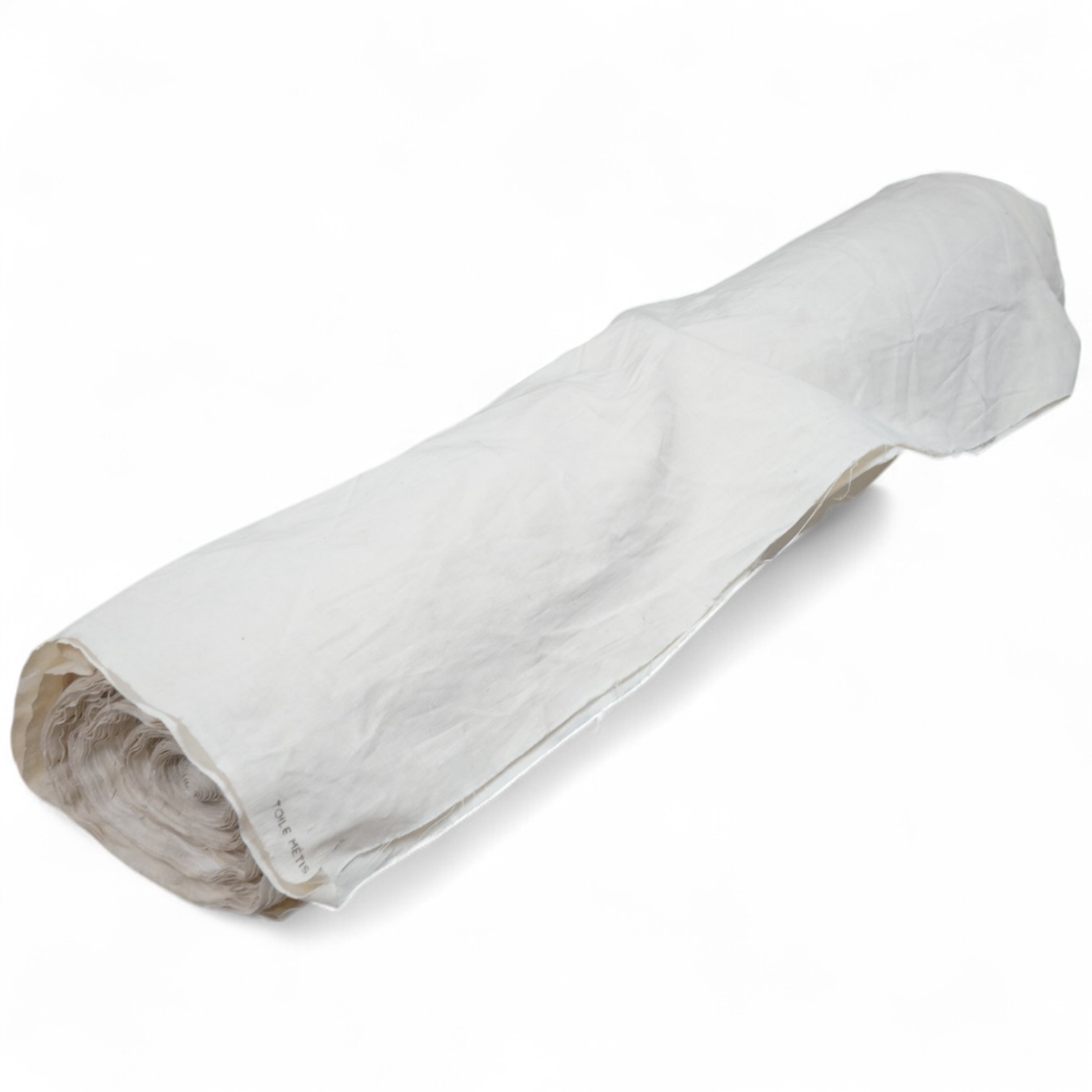 French Toile Metis, one long roll: unused 22metres long (approx) x 2.4metres wide.
